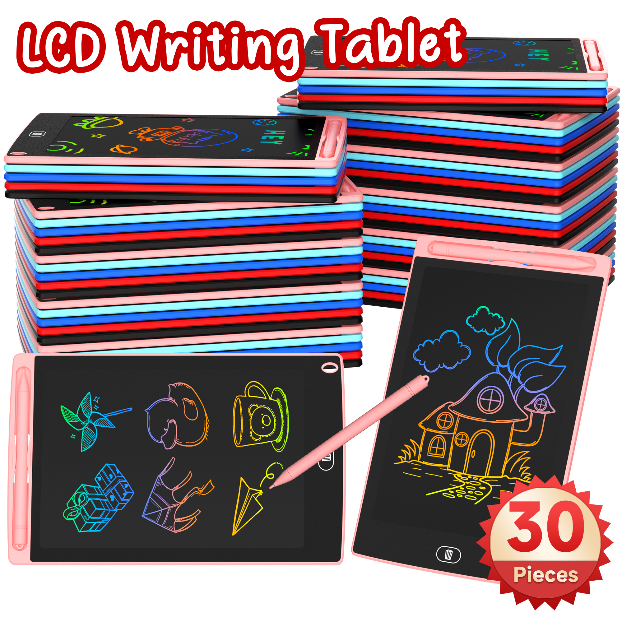 Learning Tablet Kids - 30pcs of 8.5 Inch LCD Drawing