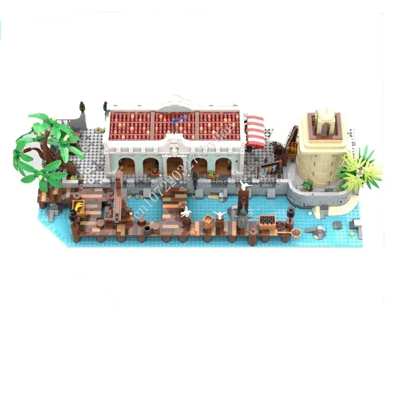 Kids Toys Xmas - 4103PCS MOC Puerto Santa Maria Dockside
