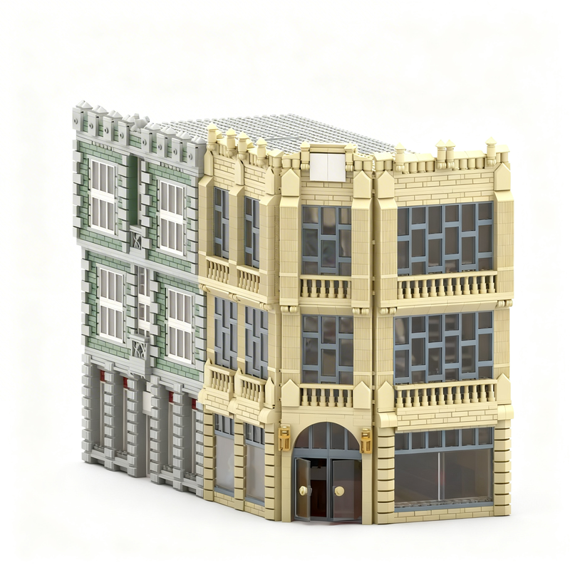 Kids Toys Exhibition - 5046pcs MOC Department Store Exhibition Creator