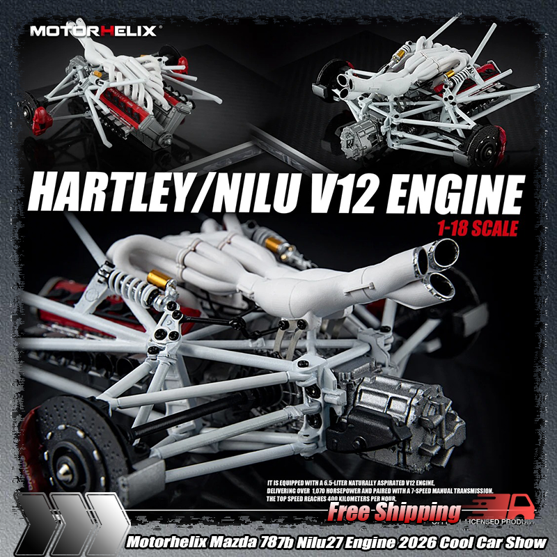 Kids Toys Exhibition - New Motorhelix 1:18 Mazda 787b R26b