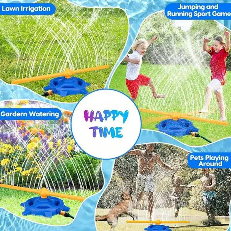 360 Degree Water Sprinkler Rot – обзор и цена Kids Yard Toys