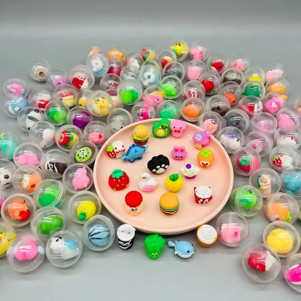 30 Pcs 32mm Transparent Eggshe – обзор и цена Kids Toys Bag