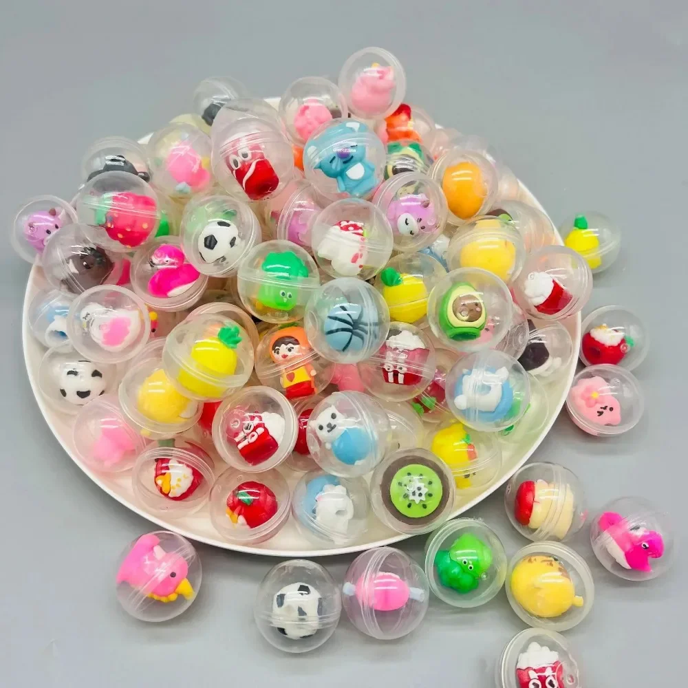 30 Pcs 32mm Transparent Eggshe – обзор и цена Kids Toys Bag