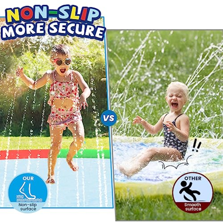 3 FT Large Splash Pad for Ages – обзор и цена Kids Yard Toys