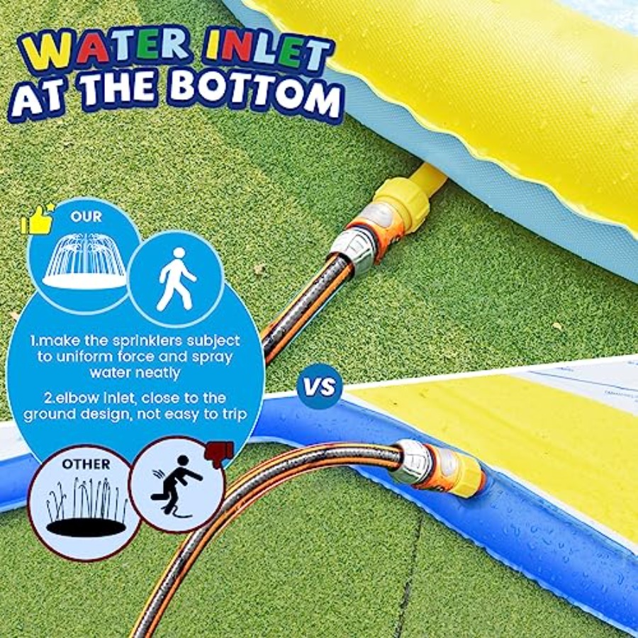 3 FT Large Splash Pad for Ages – обзор и цена Kids Yard Toys