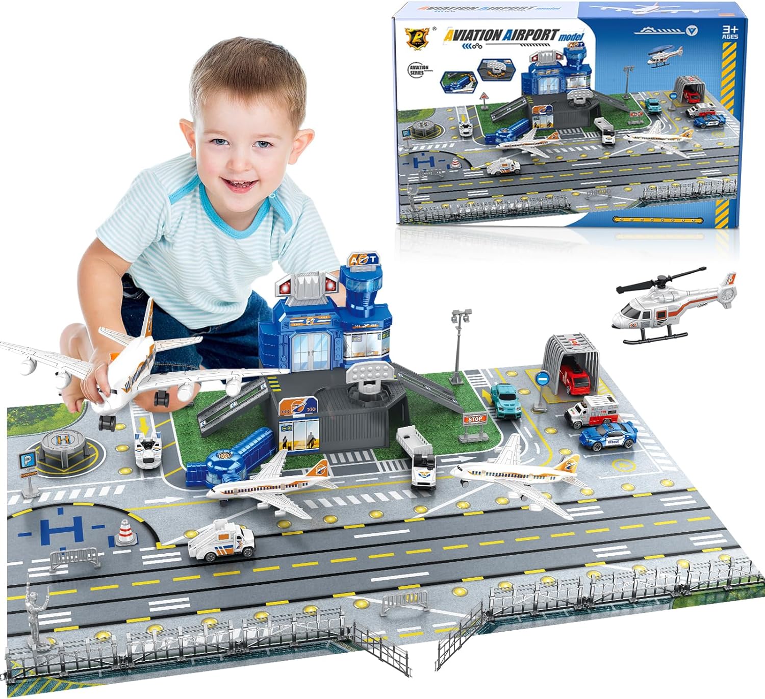 Children's Airport Scene Toy S – обзор и цена Kids Toys Xmas