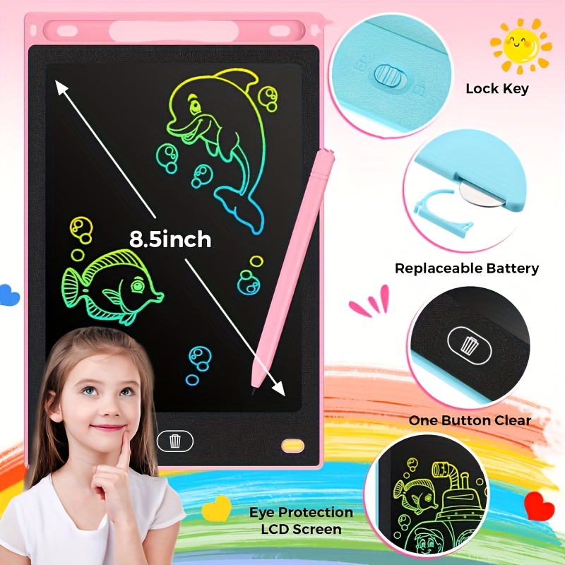 30pcs of 8.5 Inch LCD Drawing  – обзор и цена Learning Tablet Kids