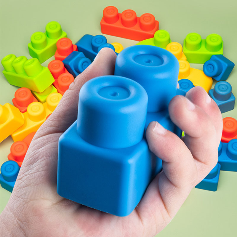 DIY Baby Soft Rubber Big Parti – обзор и цена Kids Toys Lego