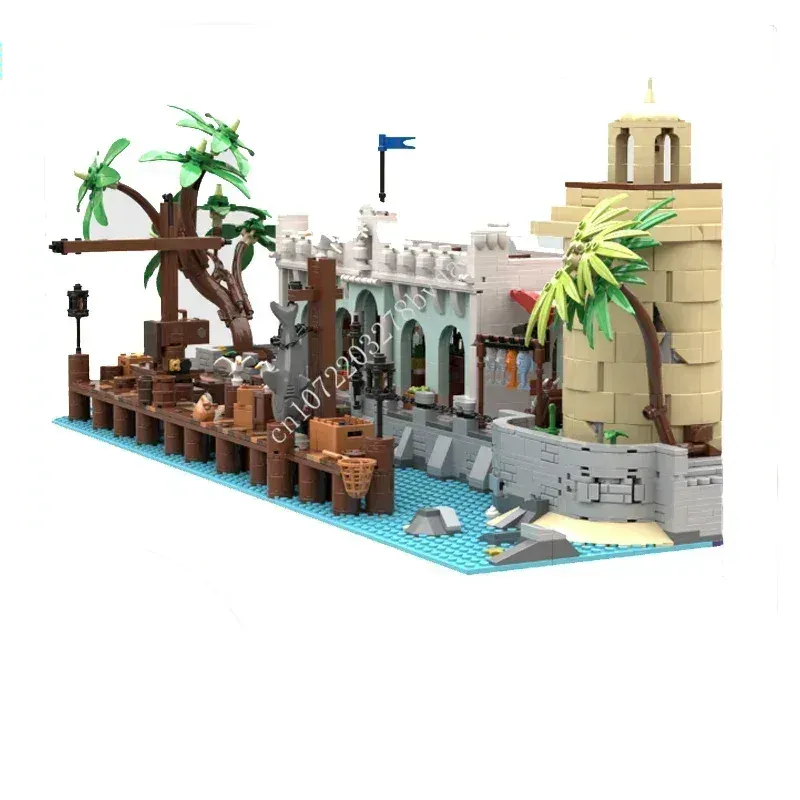 4103PCS MOC Puerto Santa Maria – обзор и цена Kids Toys Xmas