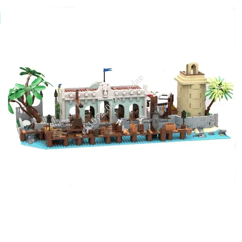 4103PCS MOC Puerto Santa Maria – обзор и цена Kids Toys Xmas
