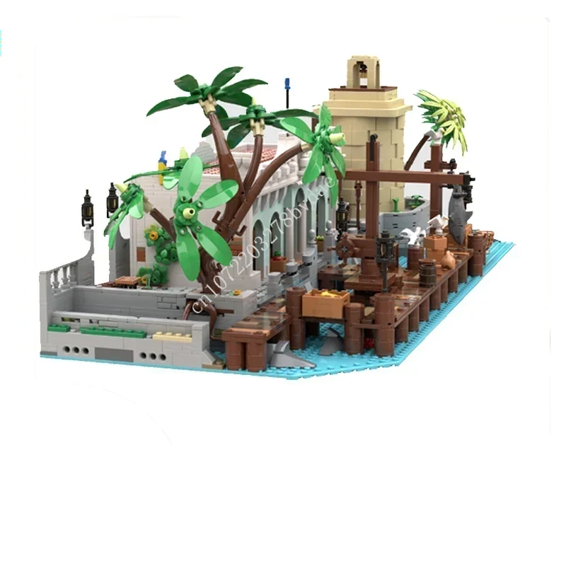 4103PCS MOC Puerto Santa Maria – обзор и цена Kids Toys Xmas