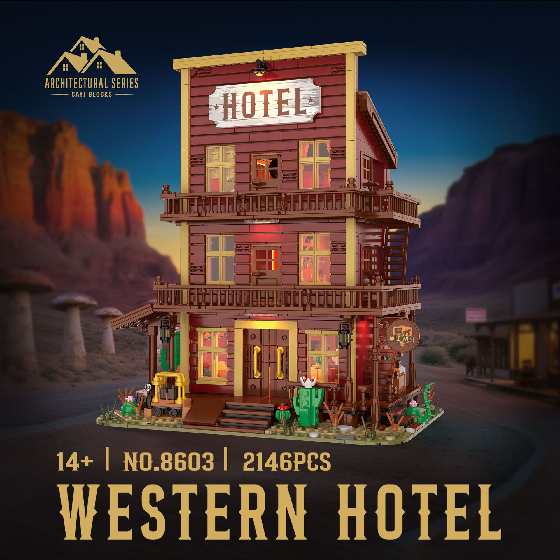 Western Hotel Cartoon Small Pa – обзор и цена Kids Toys Exhibition
