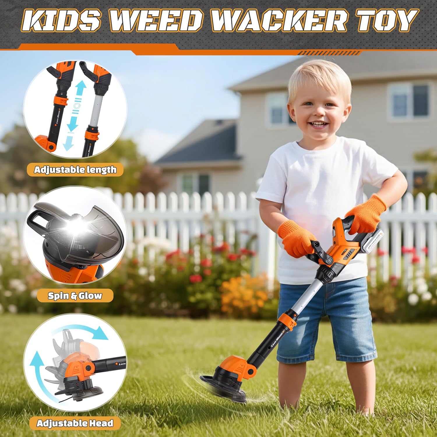 3-in-1 Kids Yard Tools, Weed W – обзор и цена Kids Yard Toys
