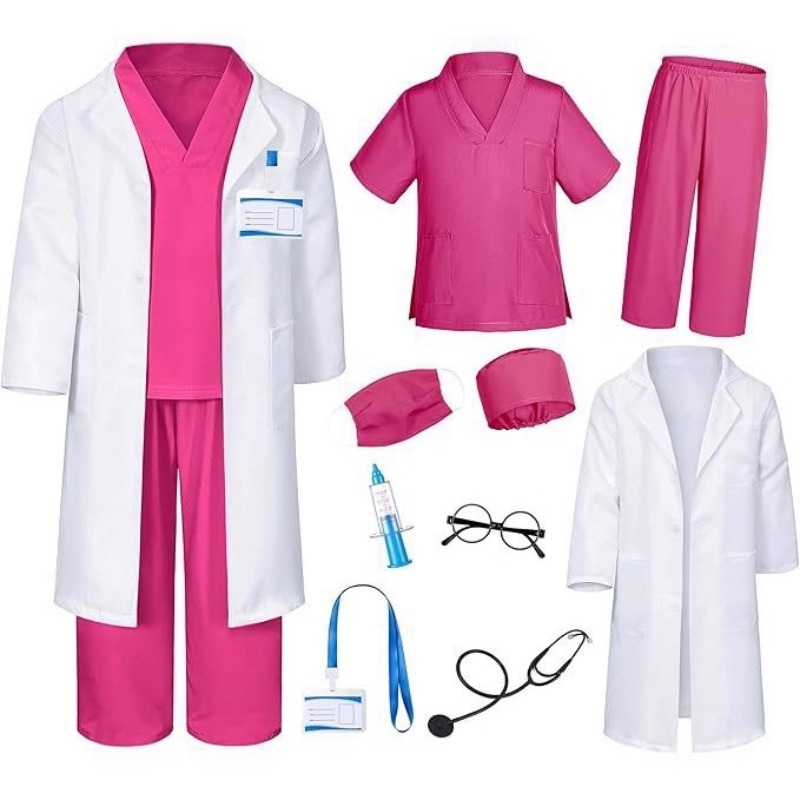 Kids Doctor Nurse Costume Whit – обзор и цена Kids Toys Bag