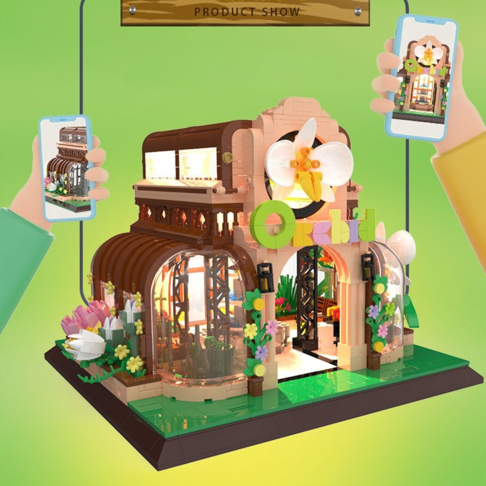 MOC Botanical Garden Orchid Fl – обзор и цена Kids Toys Exhibition