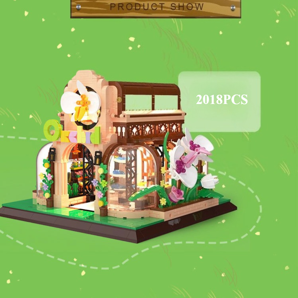 MOC Botanical Garden Orchid Fl – обзор и цена Kids Toys Exhibition