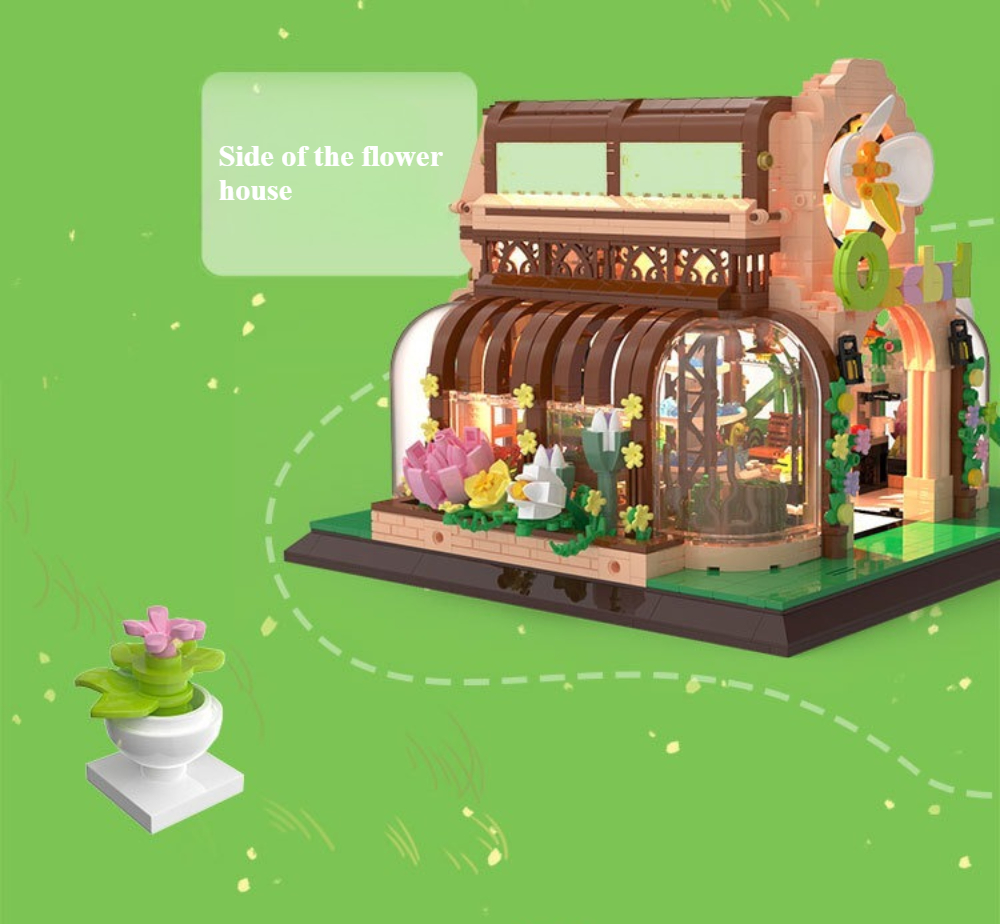 MOC Botanical Garden Orchid Fl – обзор и цена Kids Toys Exhibition