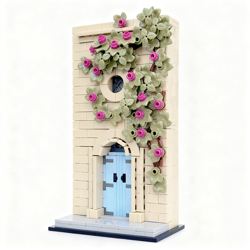 636pcs MOC Blue Door Mdina Mal – обзор и цена Kids Toys Malta