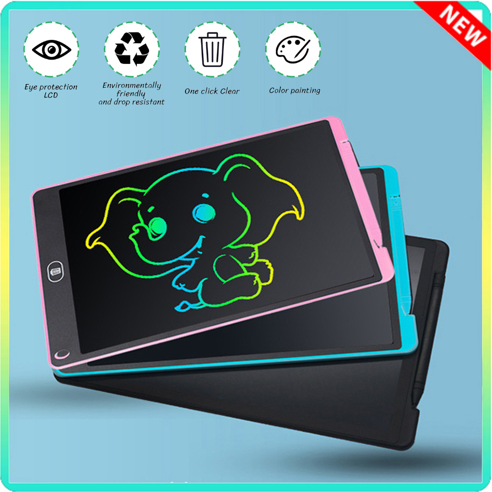 12 inch LCD Drawing Writing Ta – обзор и цена Learning Tablet Kids