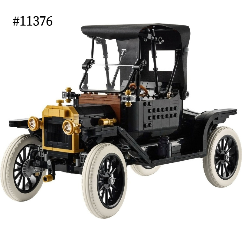 1060pcs Vintage Model T Car 11 – обзор и цена Kids Toys Lego