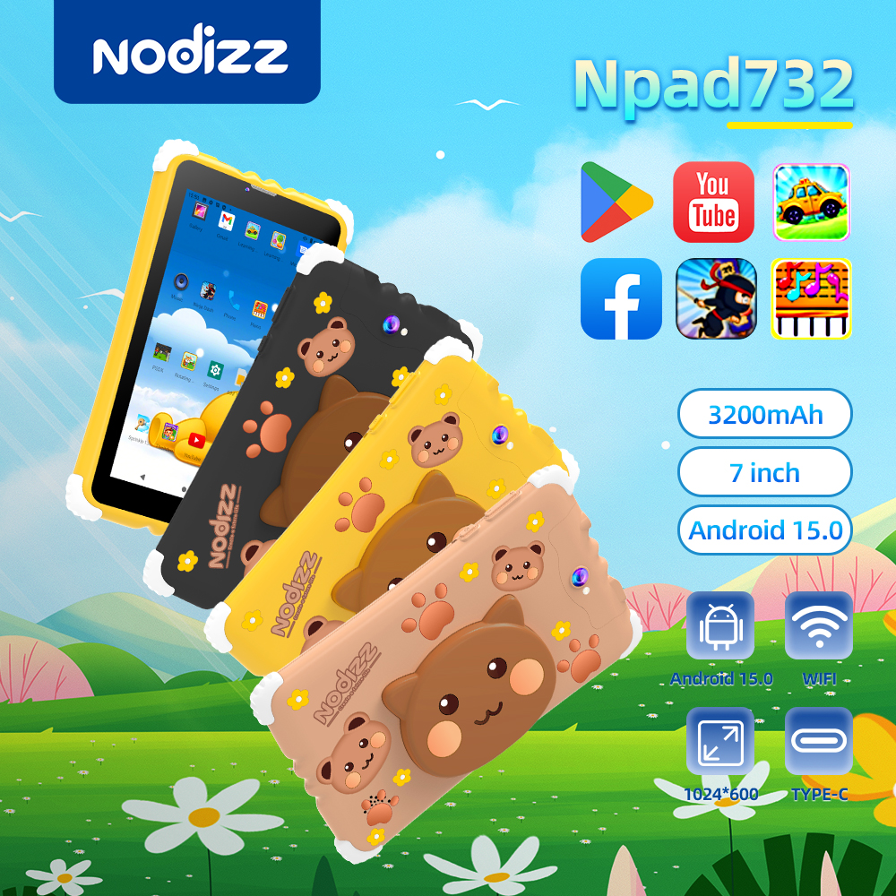 Nodizz Npad732 7-inch Kids Tab – обзор и цена Learning Tablet Kids