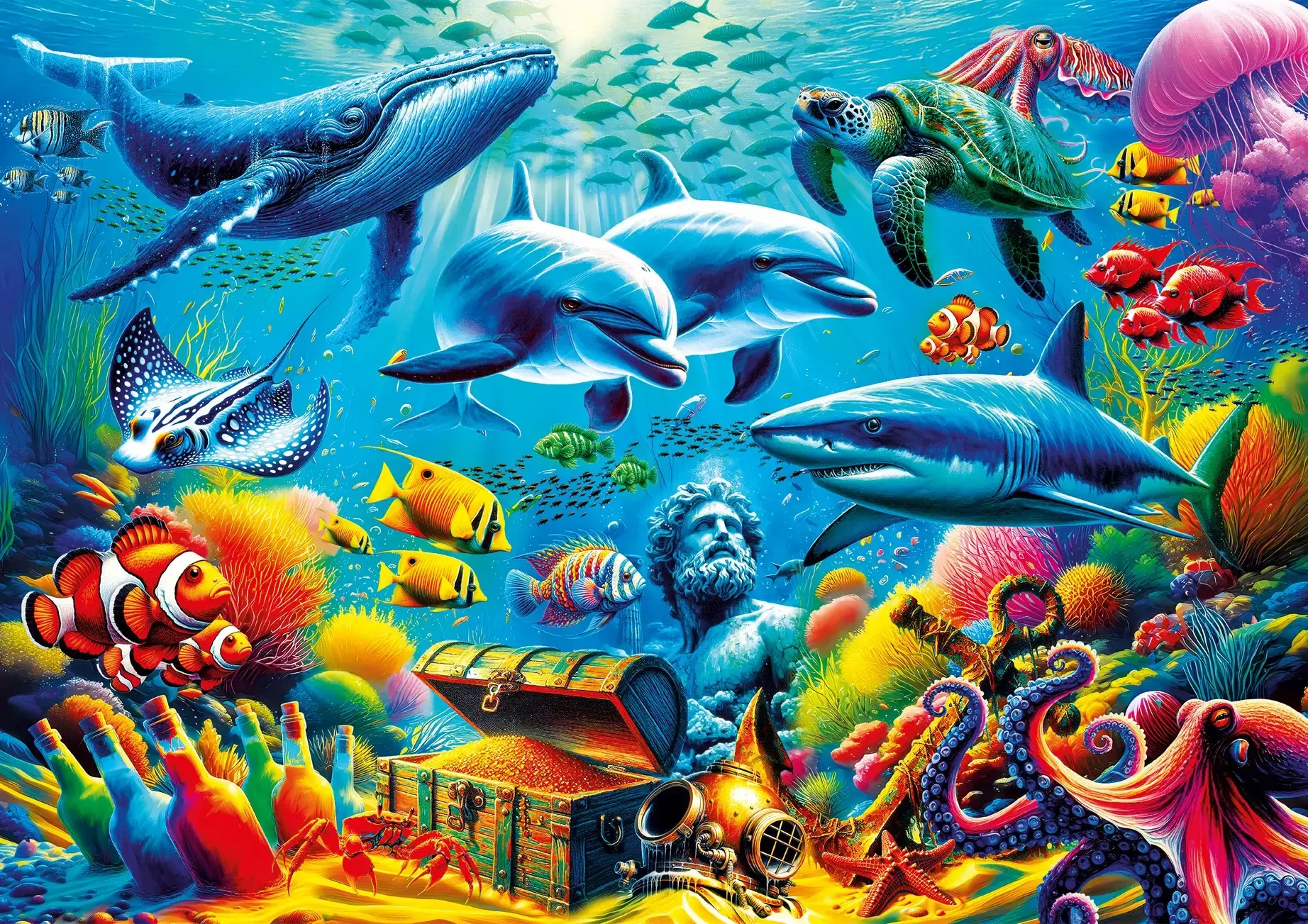 Jigsaw Puzzle 1000 Pieces Trea – обзор и цена Kids Toys Under 1000