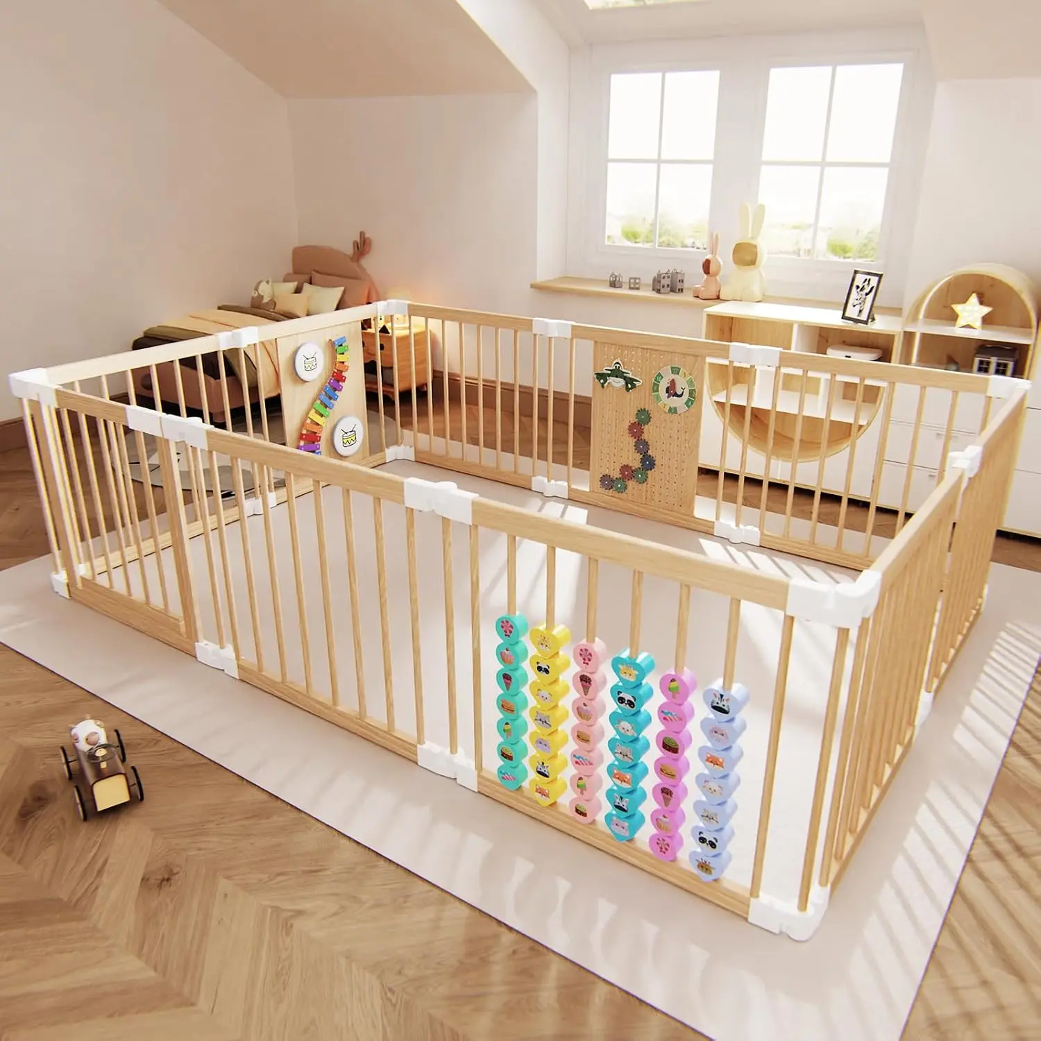 Adjustable Multi Shape Wooden  – обзор и цена Kids Yard Toys