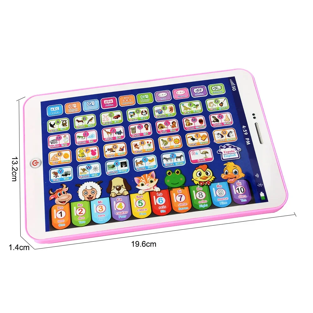 Spanish Alphabet Child Tablet  – обзор и цена Learning Tablet Kids