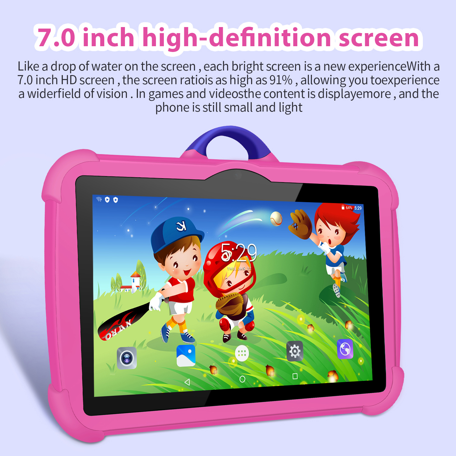 New Cartoon Pattern Kids Table – обзор и цена Learning Tablet Kids