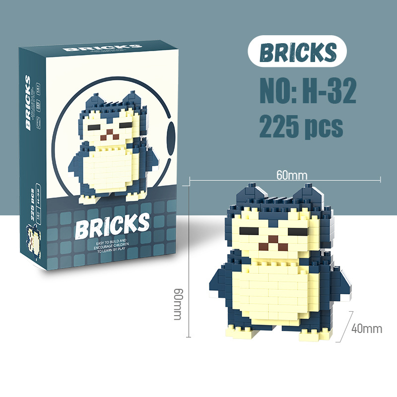 Pokemon Micro Building Blocks  – обзор и цена Kids Toys Lego