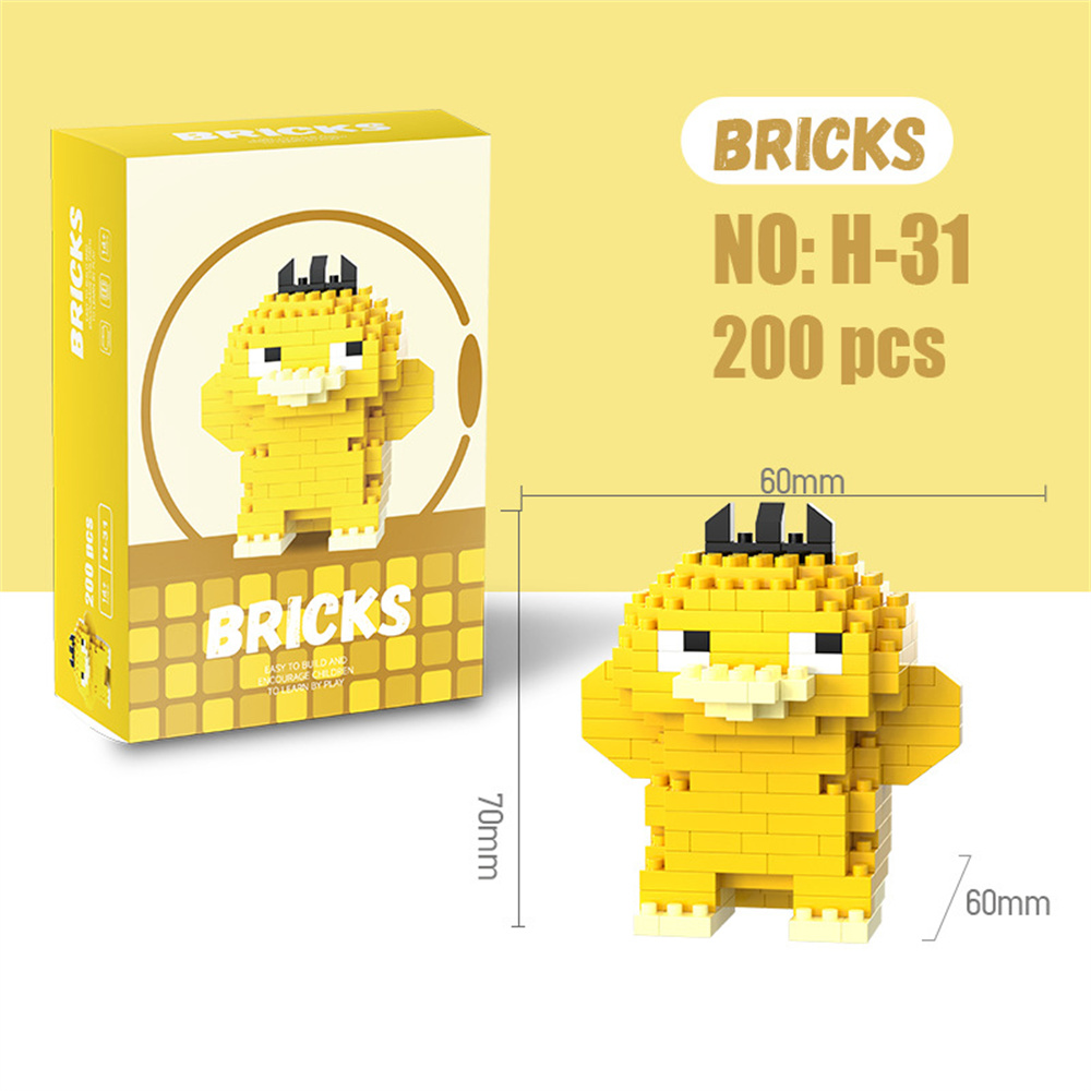 Pokemon Micro Building Blocks  – обзор и цена Kids Toys Lego