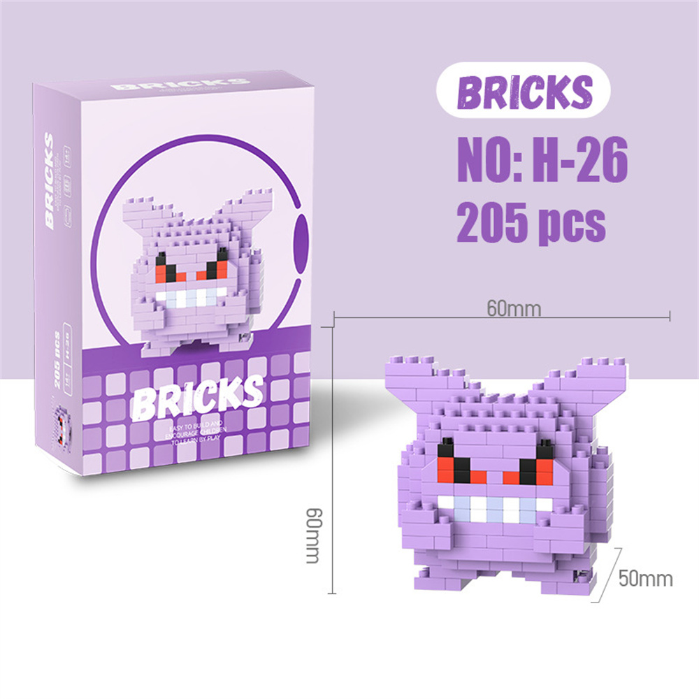 Pokemon Micro Building Blocks  – обзор и цена Kids Toys Lego
