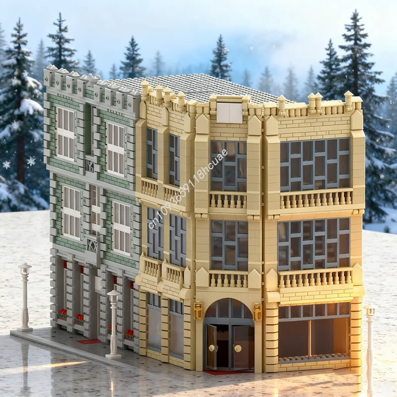 5046pcs MOC Department Store E – обзор и цена Kids Toys Exhibition