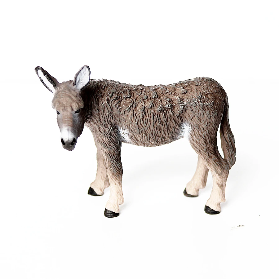 Donkey Model Toy Animals Figur – обзор и цена Kids Toys Xmas