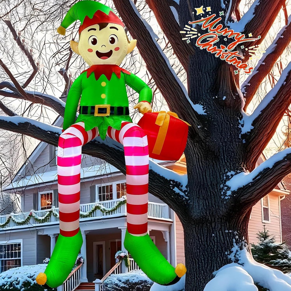 8FT Christmas Inflatables Sitt – обзор и цена Kids Toys Xmas