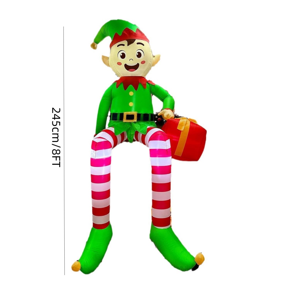 8FT Christmas Inflatables Sitt – обзор и цена Kids Toys Xmas