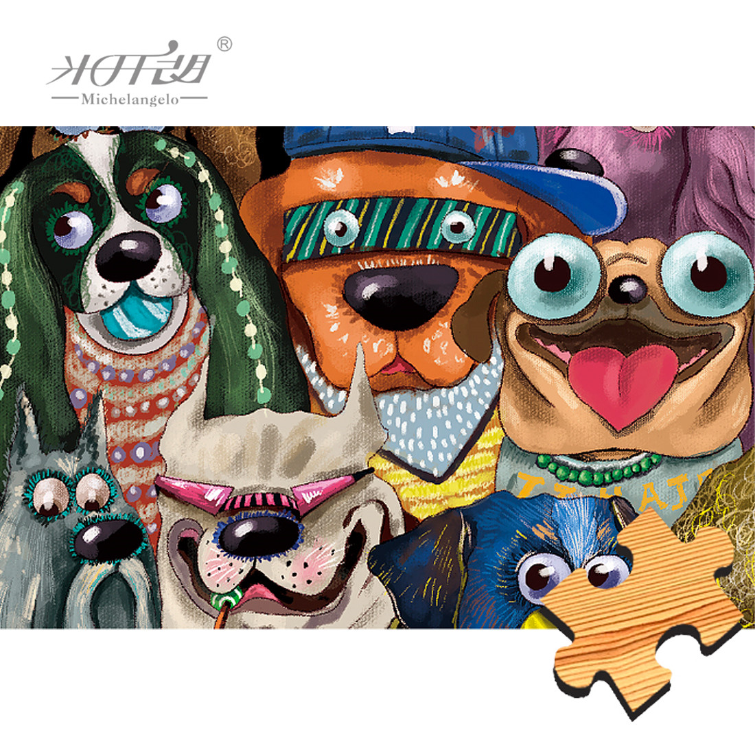 Michelangelo Wooden Jigsaw Puz – обзор и цена Kids Toys Under 1000