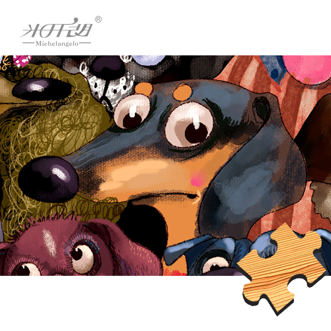 Michelangelo Wooden Jigsaw Puz – обзор и цена Kids Toys Under 1000