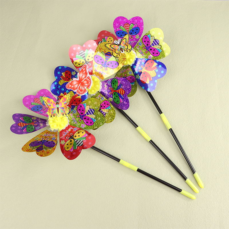 1Pc Colorful Sequin Windmill C – обзор и цена Kids Yard Toys