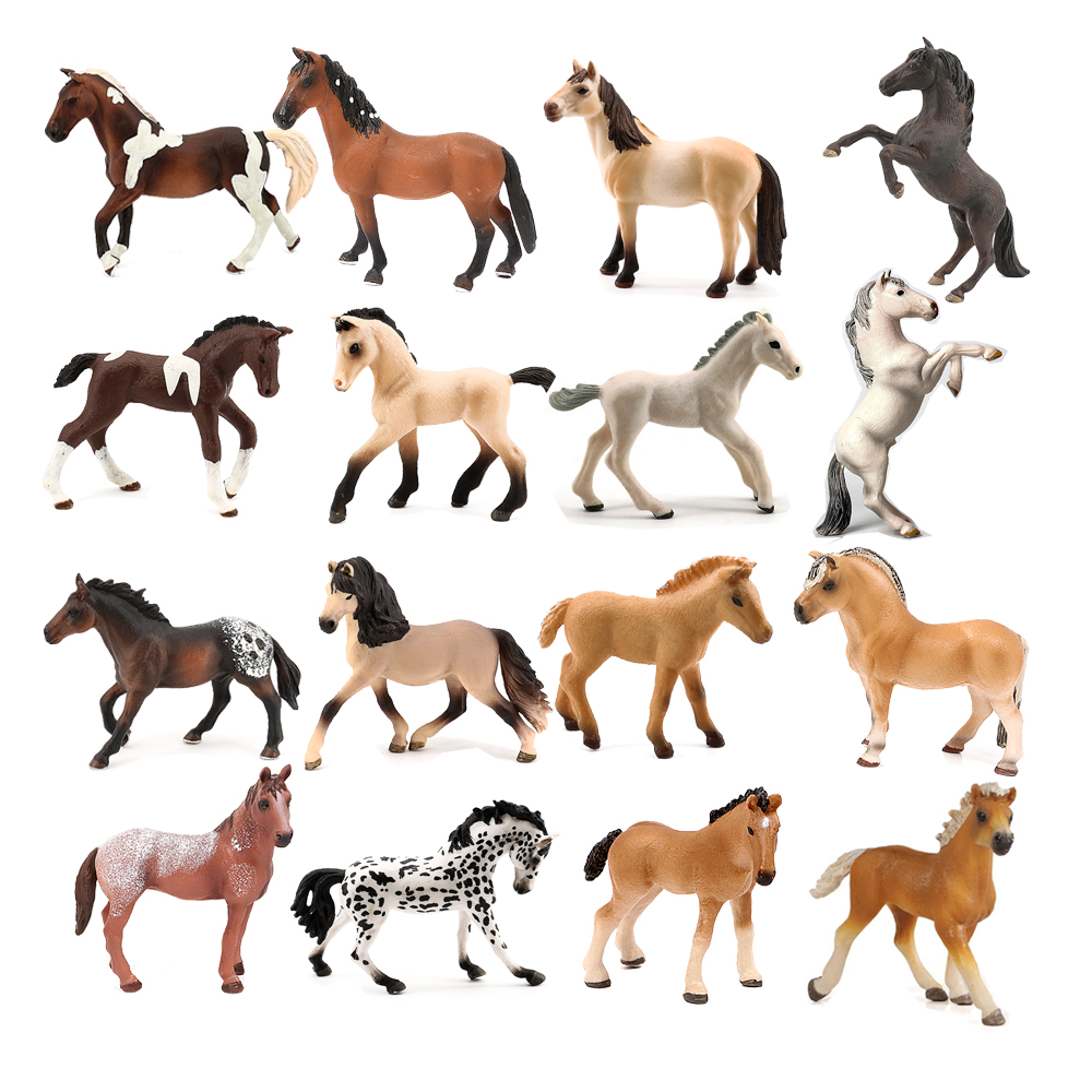 Horse Figurine Plastic Farm An – обзор и цена Kids Toys Xmas