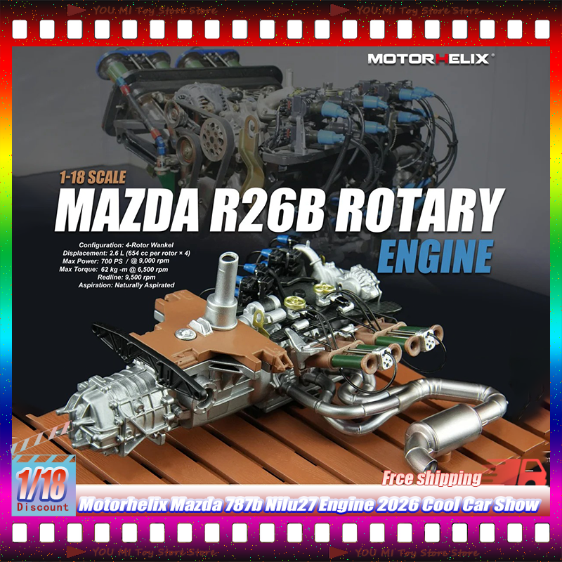 1:18 New Motorhelix Mazda 787b – обзор и цена Kids Toys Exhibition