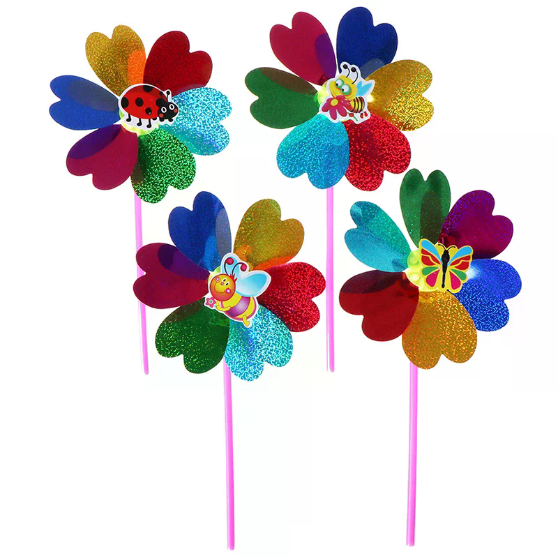 Colorful Sequins Windmill Wind – обзор и цена Kids Yard Toys