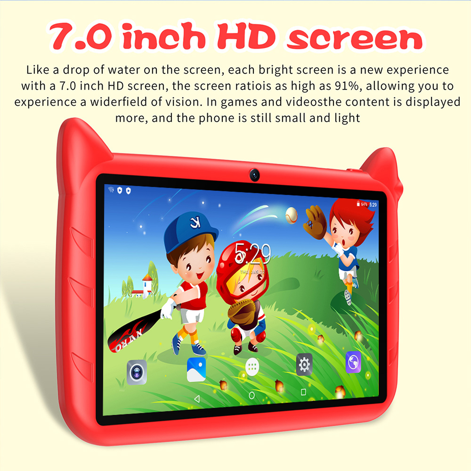 New Kids 7-inch Tablet Android – обзор и цена Learning Tablet Kids