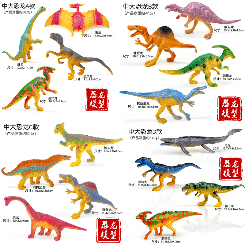 Simulation PVC Jurassic Dinosa – обзор и цена Kids Toys Xmas