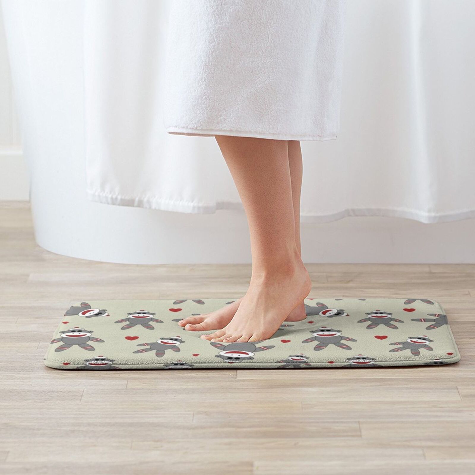 Cute Sock Monkey Carpet Mat Ru – обзор и цена Kids Quirky Toys