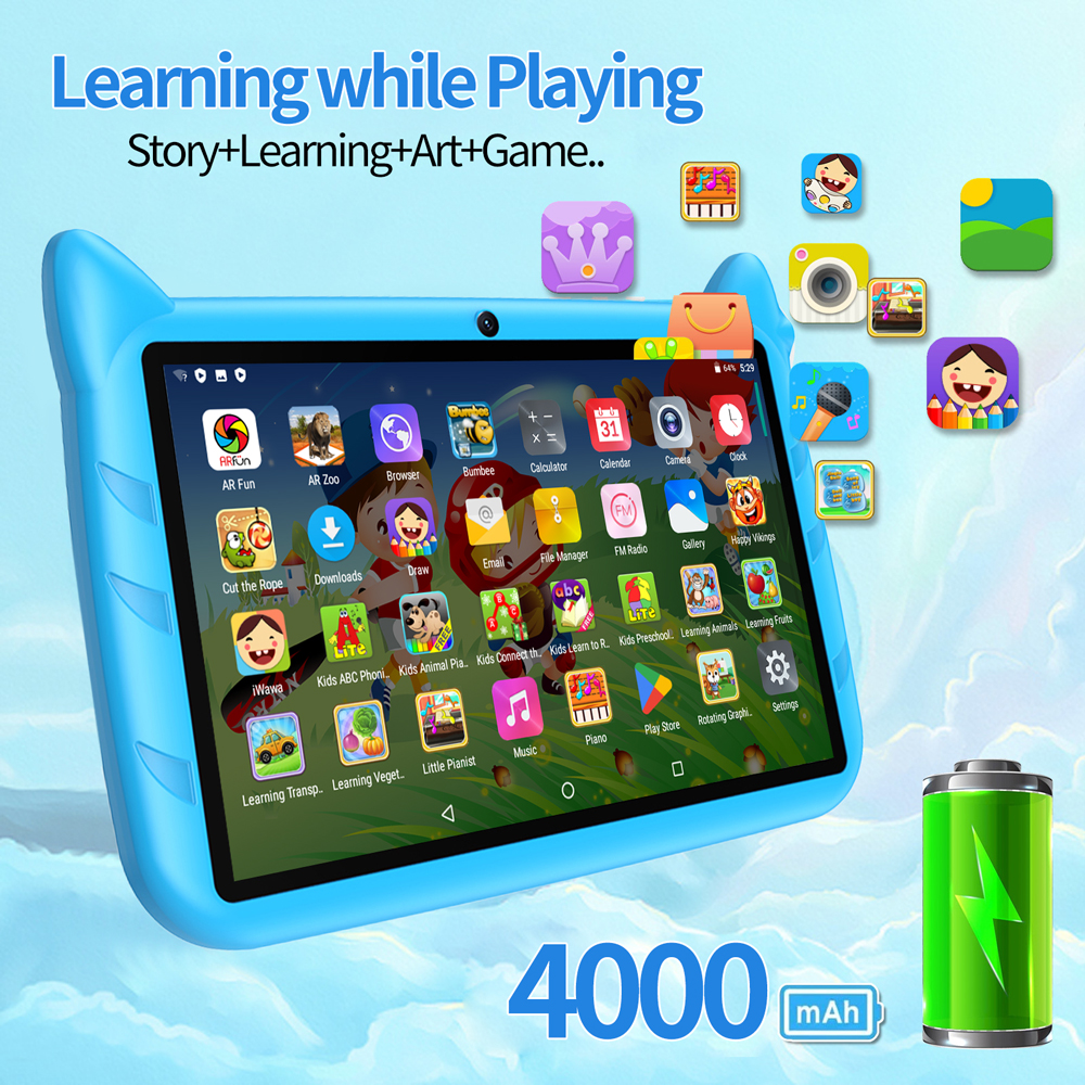 New 7 Inch Global Version 5G W – обзор и цена Learning Tablet Kids