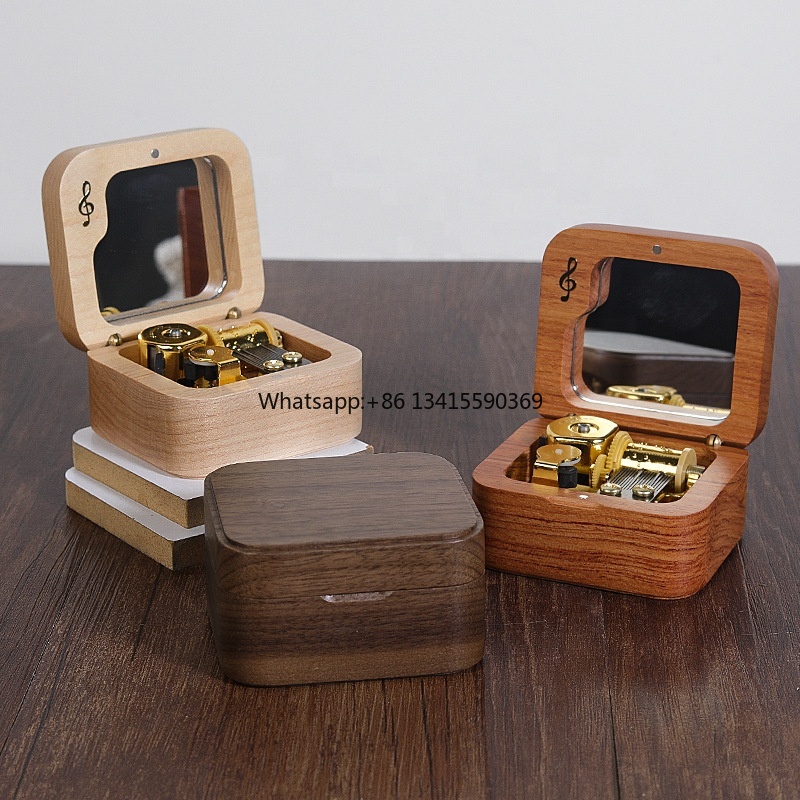 Natural Wooden Music Box Gold- – обзор и цена Kids Toys Logo