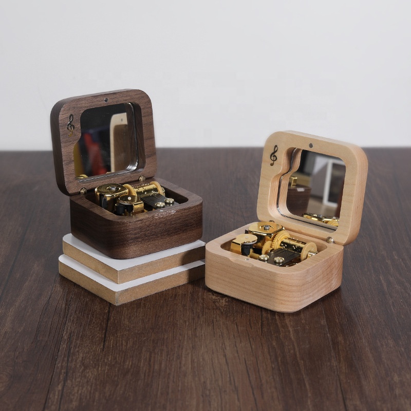 Natural Wooden Music Box Gold- – обзор и цена Kids Toys Logo