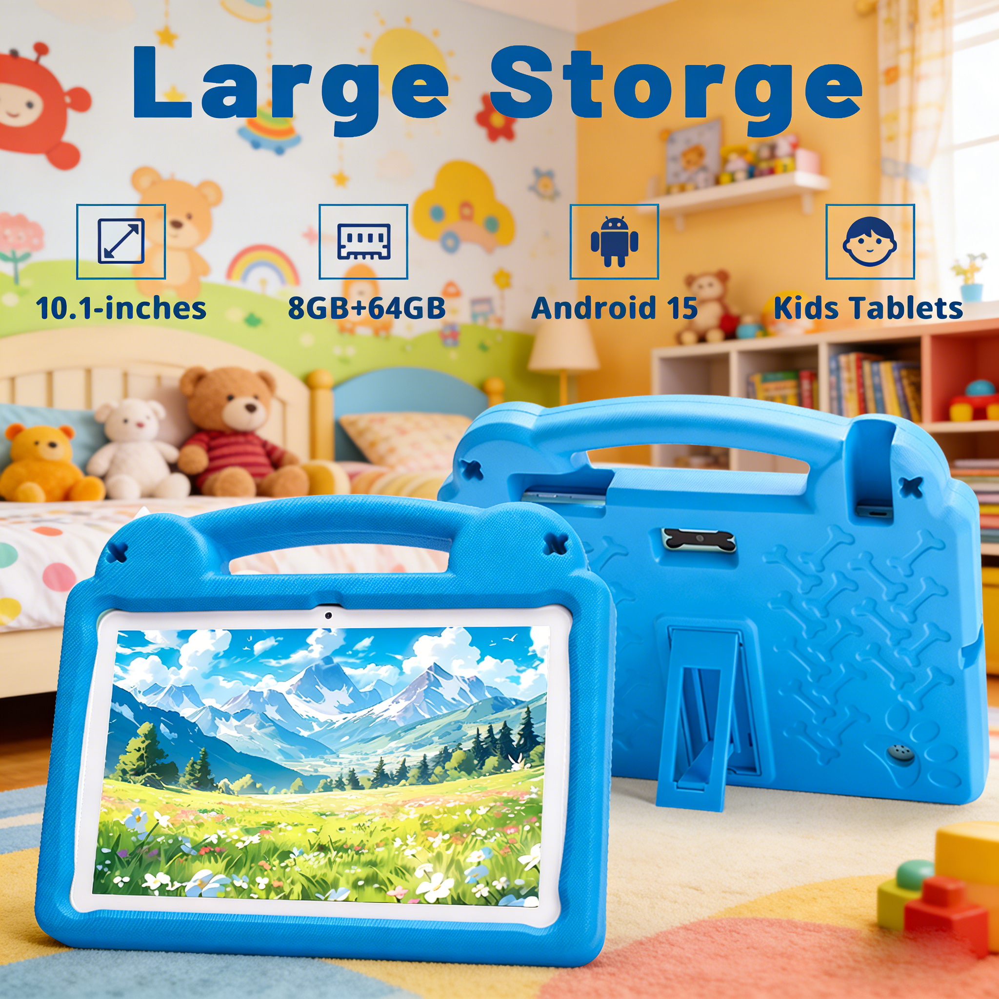 ANRY R16Pro Kids Tablet 10 Inc – обзор и цена Learning Tablet Kids