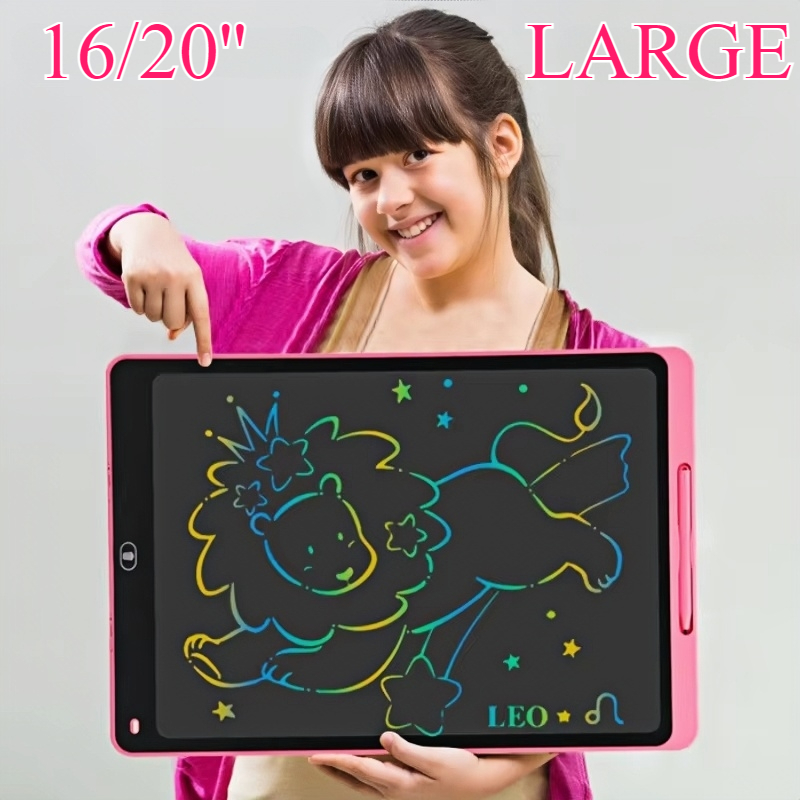 16/20inch LCD Drawing Board Wr – обзор и цена Learning Tablet Kids